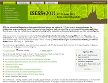 Tablet Screenshot of isess2011.org
